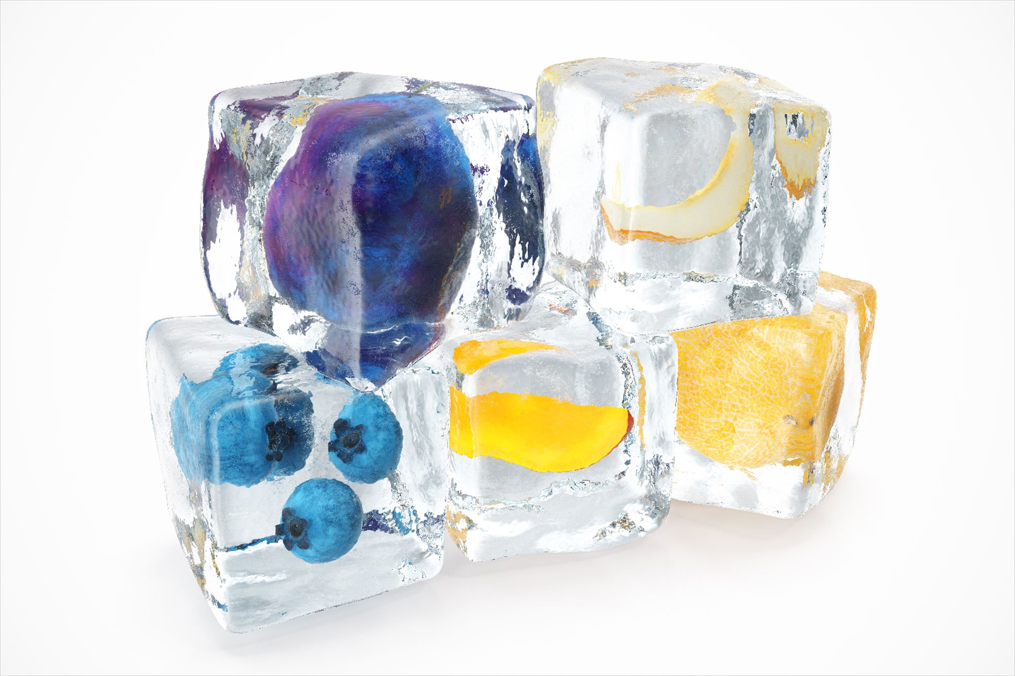ice-cubes-fruit-stacked